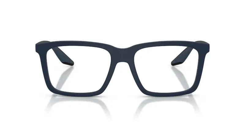 Uomo Prada Linea Rossa PS 03SV TFY1O1 Montature da vista Iniettato Blu Trasparente Squadrata Normale miniatura 3