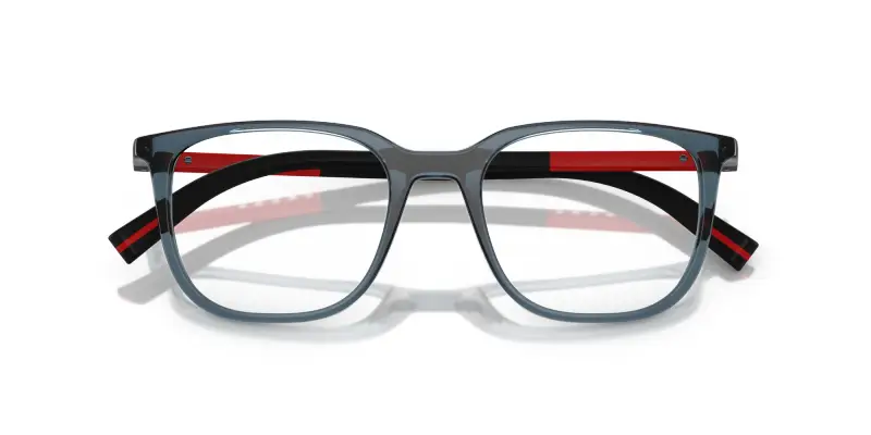 Uomo Prada Linea Rossa PS 04RV CZH1O1 Montature da vista Iniettato Blu Pillow Normale miniatura 2