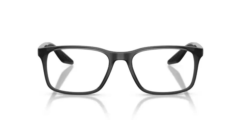 Uomo Prada Linea Rossa PS 08RV 01D1O1 Montature da vista Iniettato Grigio Trasparente Pillow Normale miniatura 3