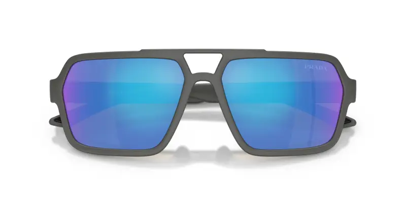 Prada Linea Rossa Occhiali da sole Uomo Grigio 3988063 miniatura 2