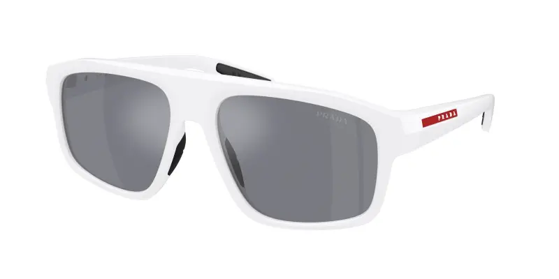 Prada Linea Rossa Occhiali da sole Uomo Bianco 3987891
