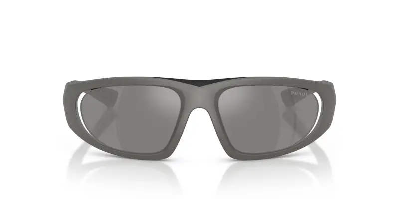 Prada Linea Rossa Occhiali da sole Uomo Grigio 4324850 miniatura 3