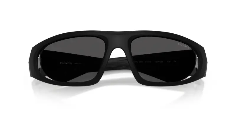 Prada Linea Rossa Occhiali da sole Uomo Nero 4319836 miniatura 2