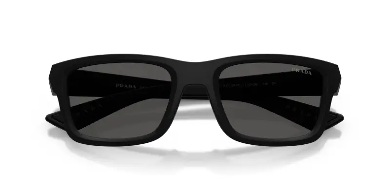 Prada Linea Rossa Occhiali da sole Uomo Nero 4319832 miniatura 2