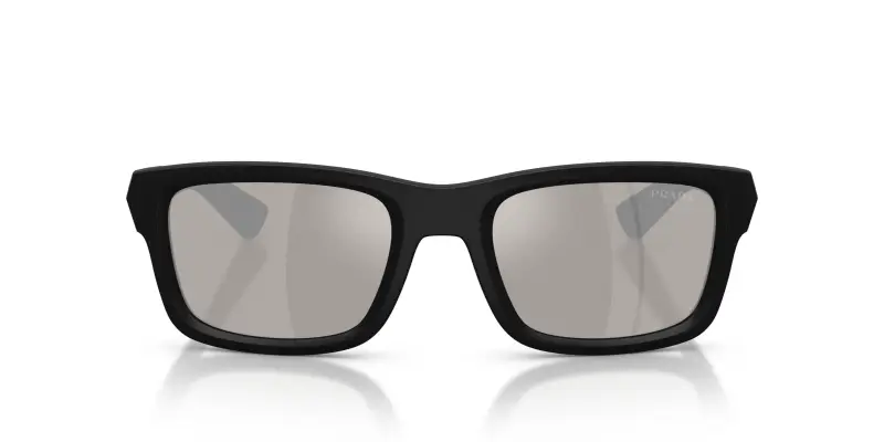 Prada Linea Rossa Occhiali da sole Uomo Nero 4319831 miniatura 3