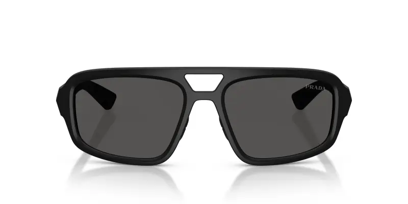 Prada Linea Rossa Occhiali da sole Uomo Nero 4319830 miniatura 3