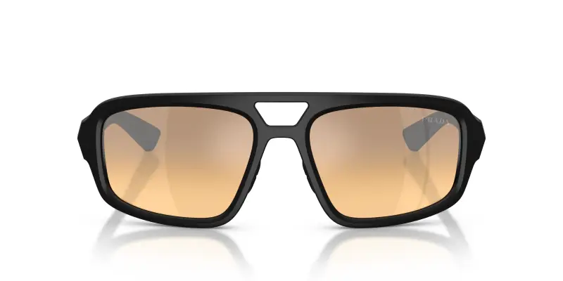 Prada Linea Rossa Occhiali da sole Uomo Nero 4319829 miniatura 3