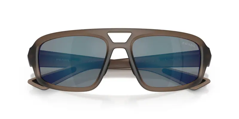 Prada Linea Rossa Occhiali da sole Uomo Rosso 4324908 miniatura 2