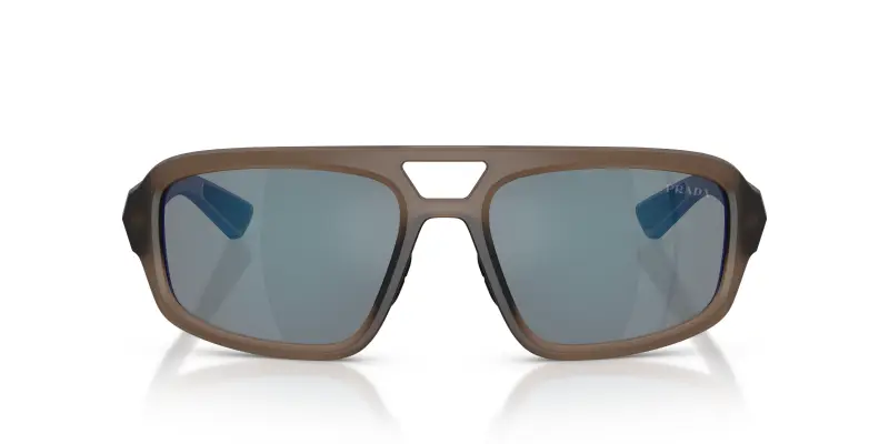 Prada Linea Rossa Occhiali da sole Uomo Rosso 4324908 miniatura 3