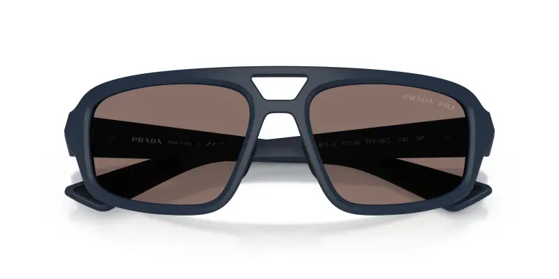 Prada Linea Rossa Occhiali da sole Uomo Grigio 4324761 miniatura 2