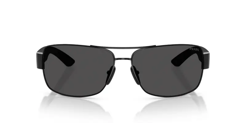 Prada Linea Rossa Occhiali da sole Uomo Grigio 3851831 miniatura 3