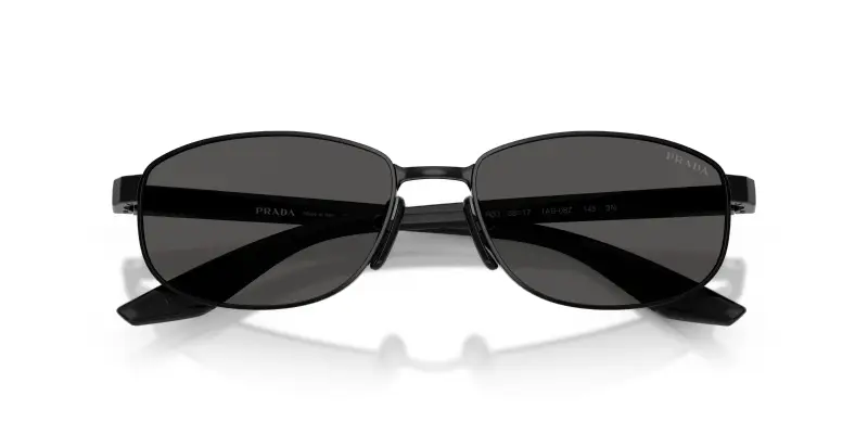 Prada Linea Rossa Occhiali da sole Uomo Nero 4348918 miniatura 2