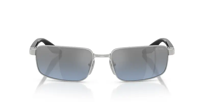 Prada Linea Rossa Occhiali da sole Uomo Argento 4348879 miniatura 3