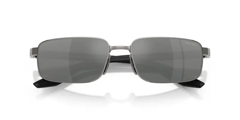 Prada Linea Rossa Occhiali da sole Uomo Grigio 4324848 miniatura 2