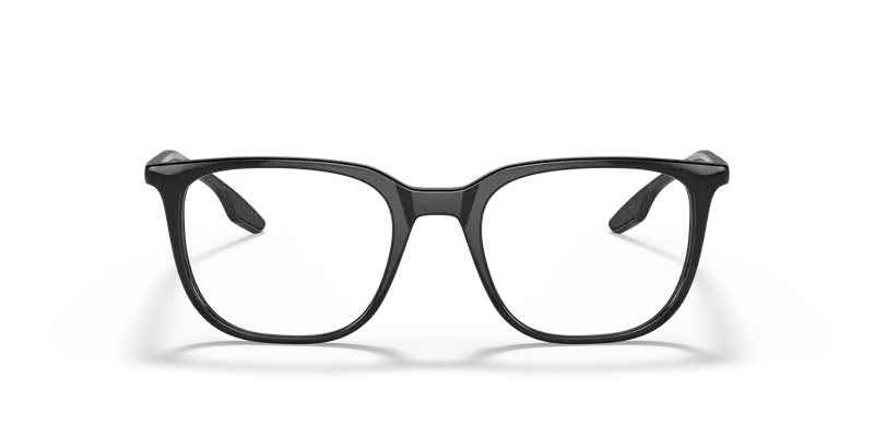 Prada Linea Rossa Uomo PS 01OV 1AB1O1 Montature da vista Nylon Nero Trasparente Pillow Normale miniatura 2