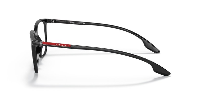 Prada Linea Rossa Uomo PS 01OV 1AB1O1 Montature da vista Plastica Nero Squadrata miniatura 3