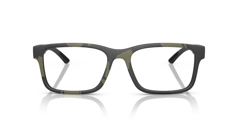 Prada Linea Rossa Uomo PS 01RV 14X1O1 Montature da vista Iniettato Verde Trasparente Squadrata Normale miniatura 2