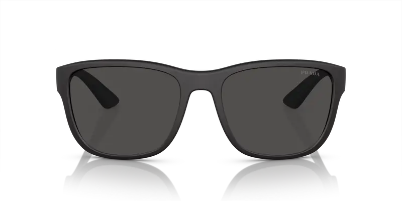 Prada Linea Rossa Occhiali da sole Uomo Grigio 826800 miniatura 2