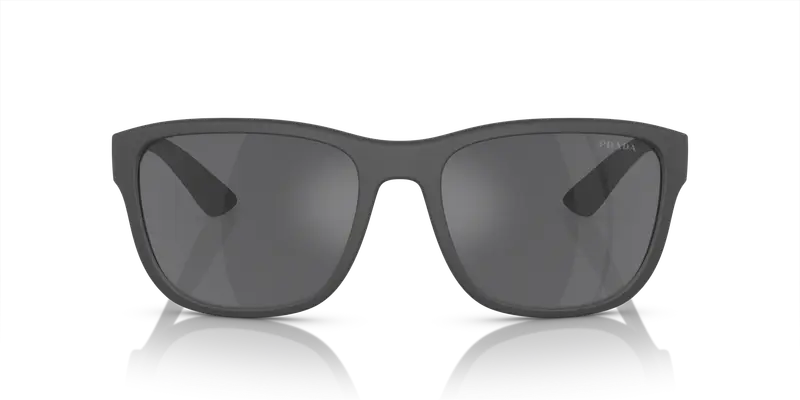 Prada Linea Rossa Occhiali da sole Uomo Grigio 826801 miniatura 2