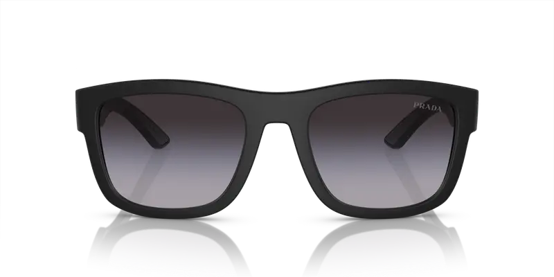 Prada Linea Rossa Occhiali da sole Uomo Grigio 860666 miniatura 2