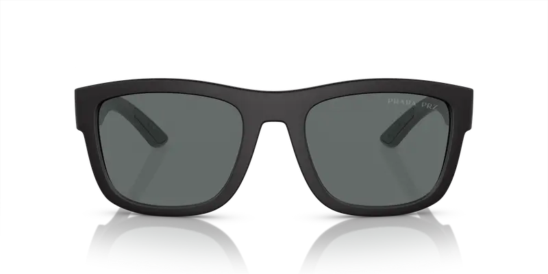 Prada Linea Rossa Occhiali da sole Uomo Grigio 1391440 miniatura 2