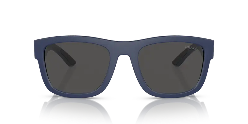 Prada Linea Rossa Occhiali da sole Uomo Blu 1391443 miniatura 2