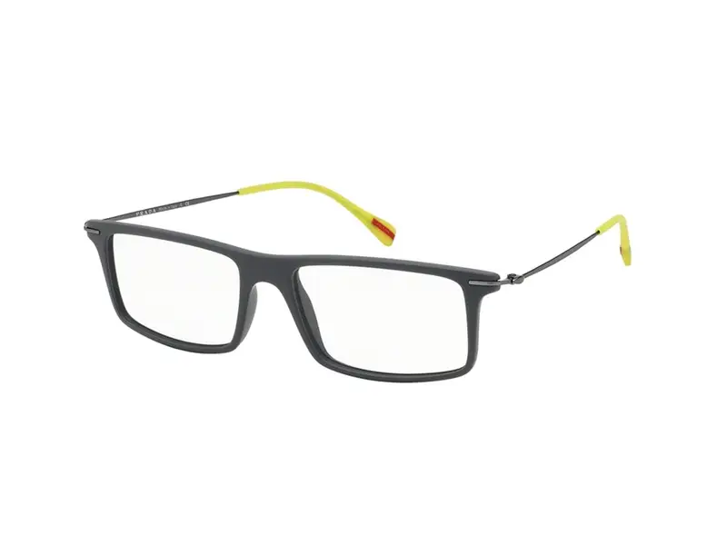 Prada Linea Rossa Uomo PS 03EV RED FEATHER TFZ1O1 Montature da vista outlet Plastica Grigio  Squadrata