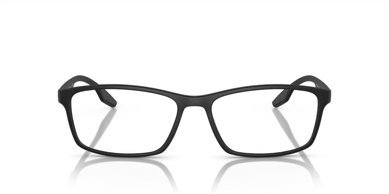 Prada Linea Rossa Uomo PS 04MV LIFESTYLE 1BO1O1 Montature da vista Nylon Nero Trasparente Squadrata Normale miniatura 2