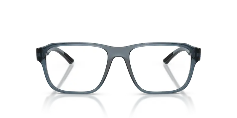 Prada Linea Rossa Uomo PS 05RV CZH1O1 Montature da vista Iniettato Blu Trasparente Geometrica Normale miniatura 2