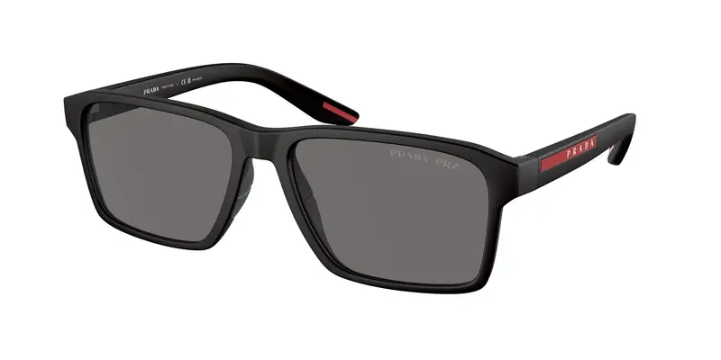 Prada Linea Rossa Occhiali da sole Uomo Nero 858599