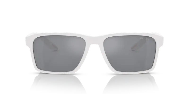 Prada Linea Rossa Occhiali da sole Uomo Azzurro 858600 miniatura 2