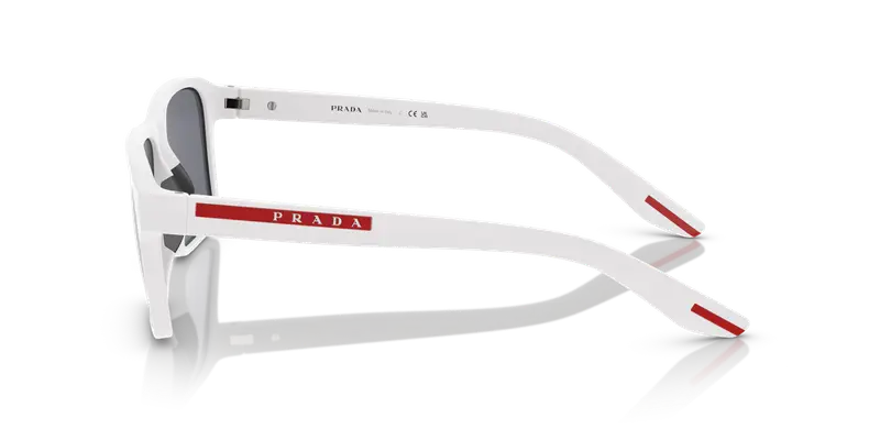 Prada Linea Rossa Occhiali da sole Uomo Azzurro 858600 miniatura 3