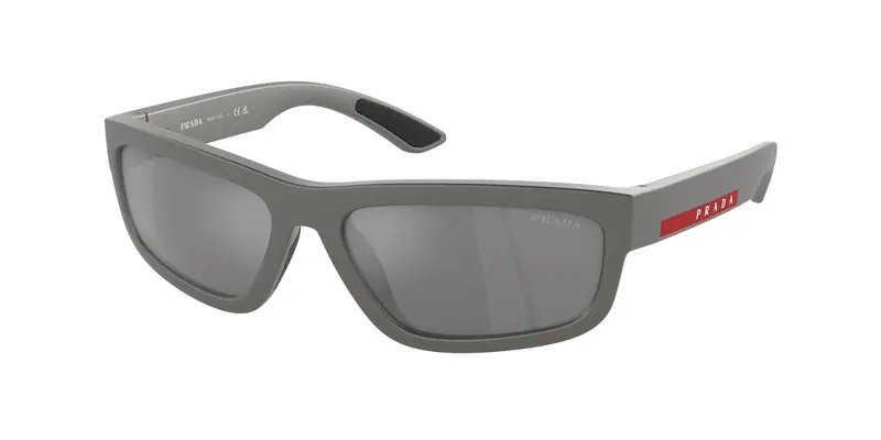 Prada Linea Rossa Occhiali da sole Uomo Grigio 837479