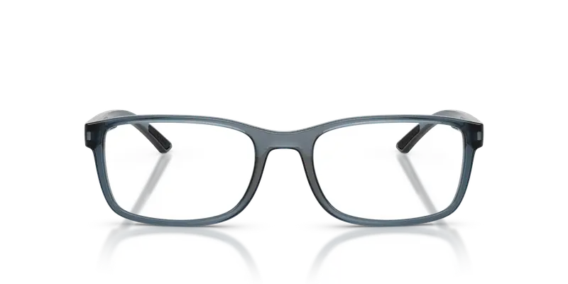 Prada Linea Rossa Uomo PS 06RV CZH1O1 Montature da vista Iniettato Blu Trasparente Pillow Normale miniatura 2