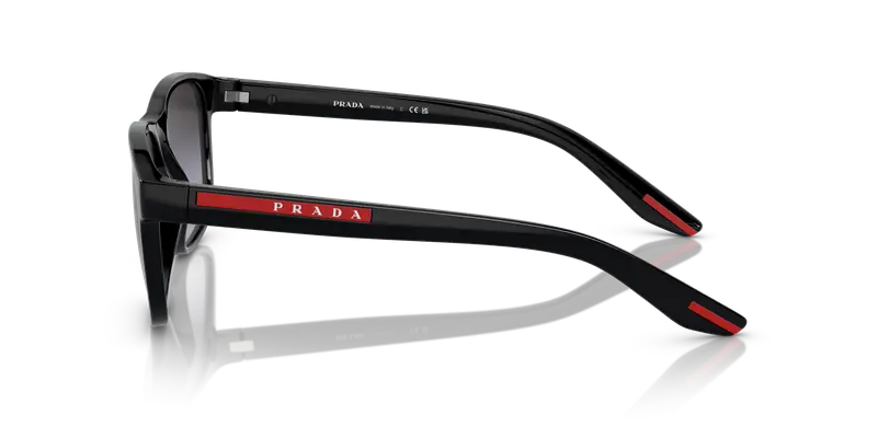 Prada Linea Rossa Occhiali da sole Uomo Grigio 858492 miniatura 3