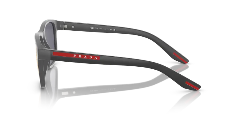 Prada Linea Rossa Occhiali da sole Uomo Grigio 858602 miniatura 3