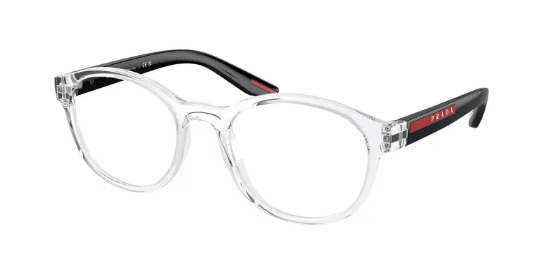 Prada Linea Rossa Uomo PS 07PV  2AZ1O1 Montature da vista Nylon Trasparente Trasparente Pantos Normale
