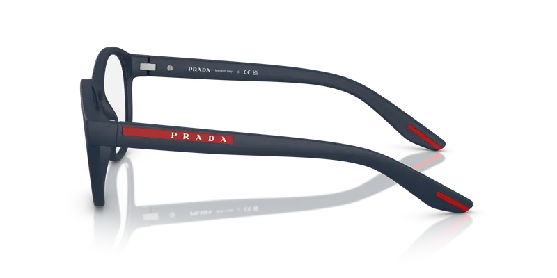 Prada Linea Rossa Uomo PS 07PV MAG1O1 Montature da vista Nylon Blu Trasparente Pantos Normale miniatura 3