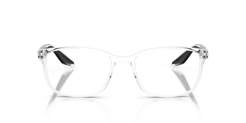 Prada Linea Rossa Uomo PS 07RV 2AZ1O1 Montature da vista Iniettato Trasparente Trasparente Pillow Normale miniatura 2