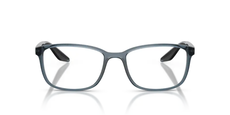 Prada Linea Rossa Uomo PS 07RV CZH1O1 Montature da vista Iniettato Blu Trasparente Pillow Normale miniatura 2