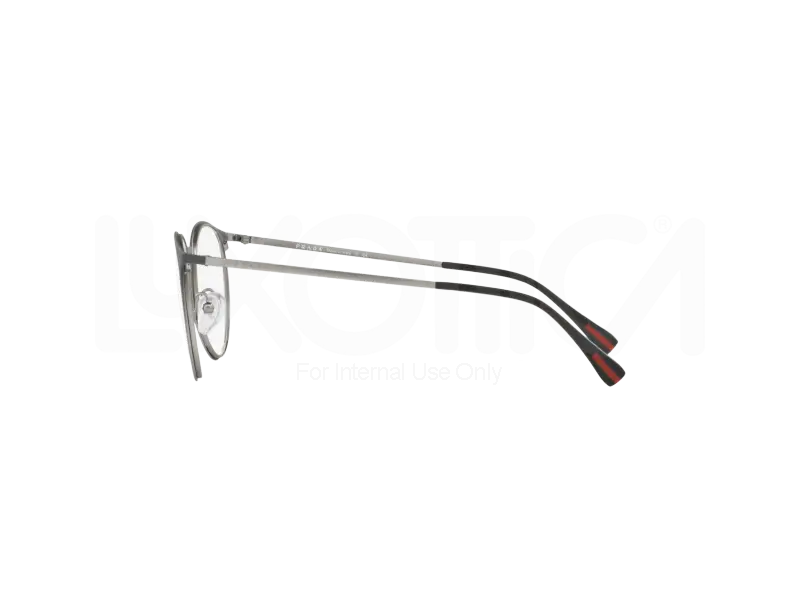Prada Linea Rossa Uomo PS 50HV U6U1O1 Montature da vista outlet Metallo Pantos miniatura 3