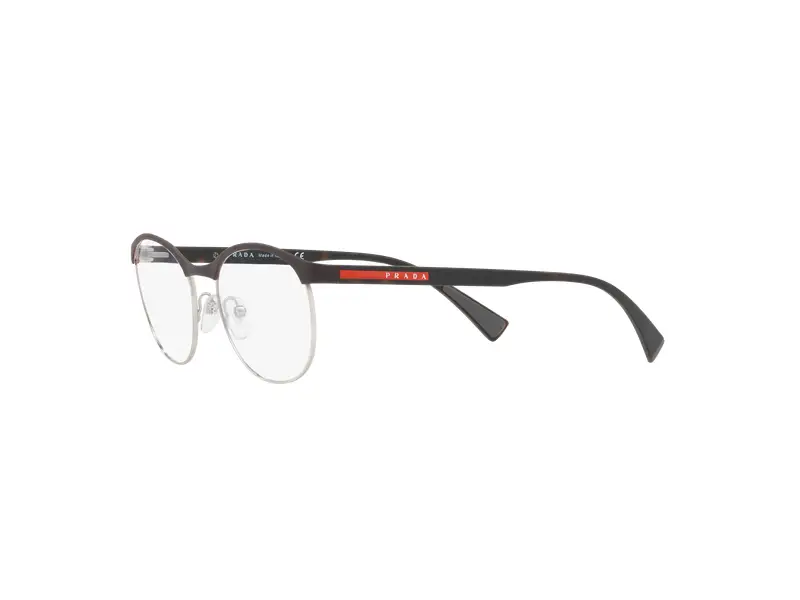 Prada Linea Rossa Uomo PS 50IV VY21O1 Montature da vista outlet Metallo Marrone Pantos miniatura 2