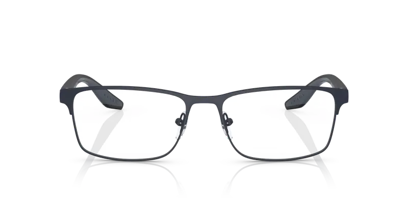 Prada Linea Rossa Uomo PS 50PV TFY1O1 Montature da vista Acciaio Blu Trasparente Squadrata Normale miniatura 2