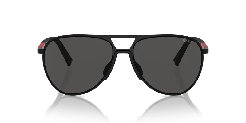 Prada Linea Rossa Occhiali da sole Uomo Grigio 837515 miniatura 2