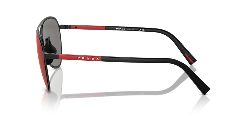 Prada Linea Rossa Occhiali da sole Uomo Grigio 837517 miniatura 3