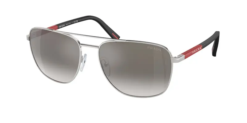 Prada Linea Rossa Occhiali da sole Uomo Grigio 837518