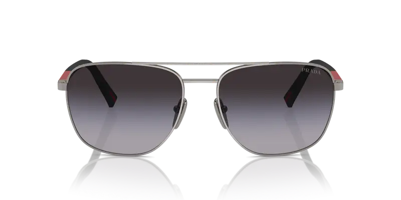 Prada Linea Rossa Occhiali da sole Uomo Grigio 837520 miniatura 2