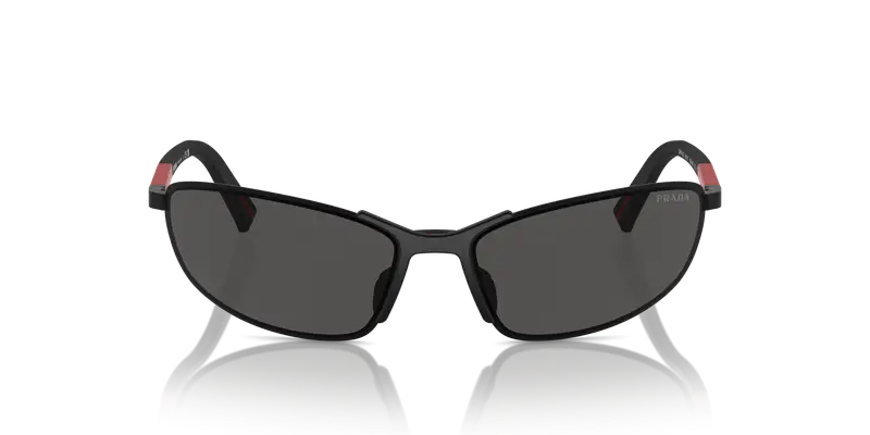 Prada Linea Rossa Occhiali da sole Uomo Grigio 837523 miniatura 2