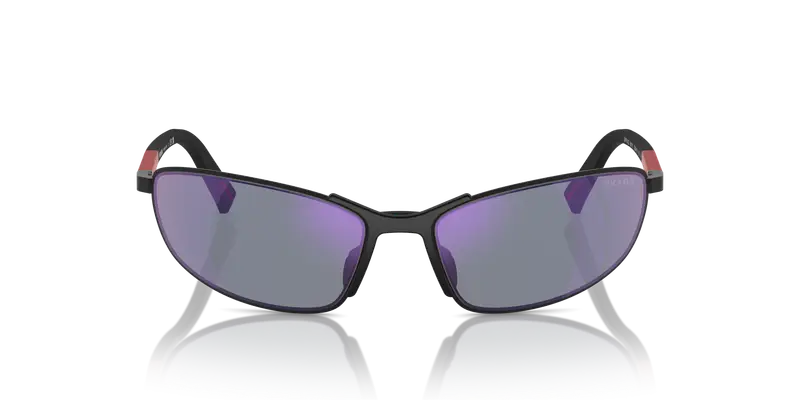 Prada Linea Rossa Occhiali da sole Uomo Blu 837525 miniatura 2