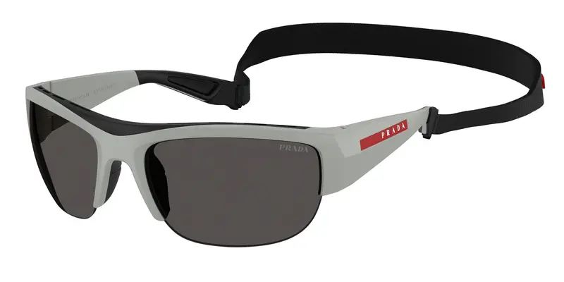 Prada Linea Rossa Occhiali da sole Uomo Grigio 845010